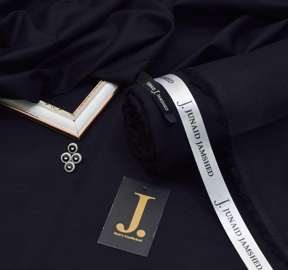 Junaid Jamshed Men's Wash & Wear Plain Suit