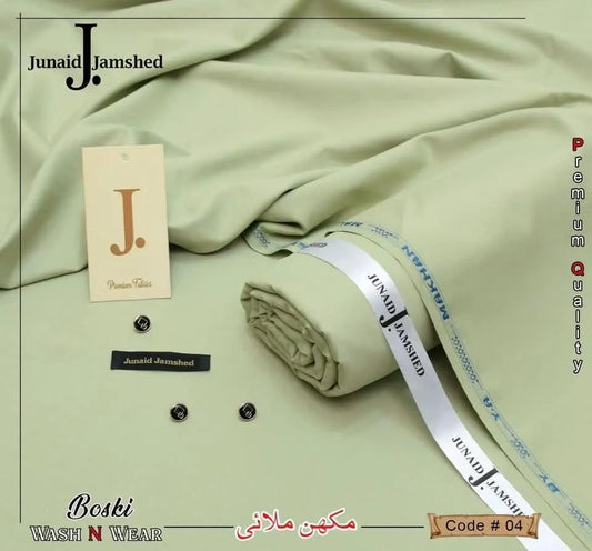 Boski Plain Suit for Men All Season Pakistan - Branded product of Junaid Jamshed